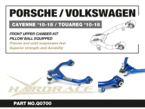 Porsche Cayenne 10-18/ VW Touareg 10-18 Främre Övre Camber-Stag (Pillowball) - 2Delar/Set Hardrace
